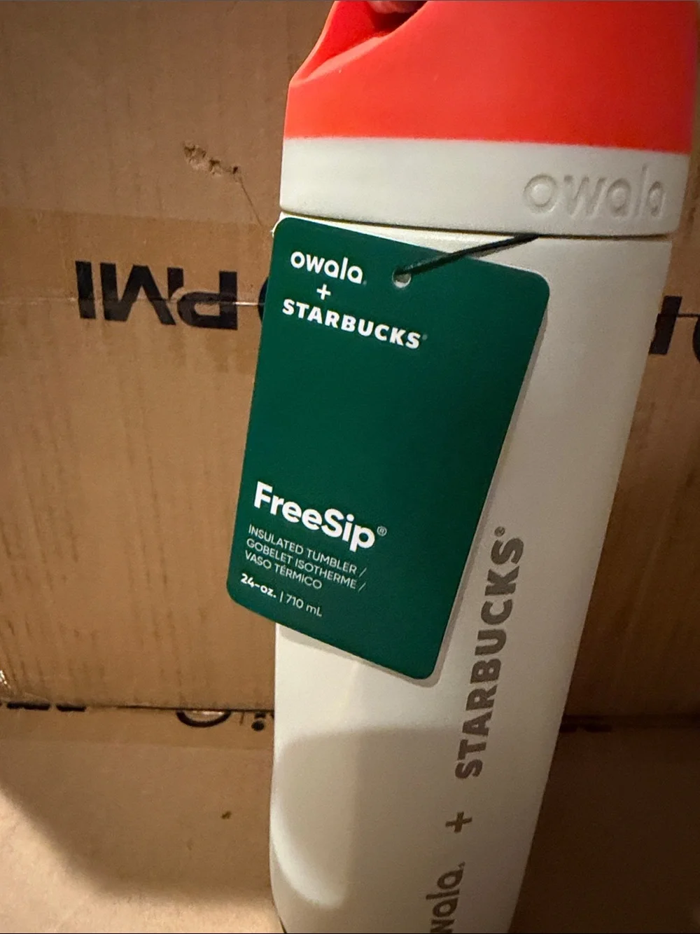 Starbucks branded insulated